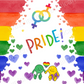 Pride LGBT Tumbler Wrap PNG Design 20 oz Skinny Tumbler Sublimation Instant Digital Download - WatchaMaknJamaican