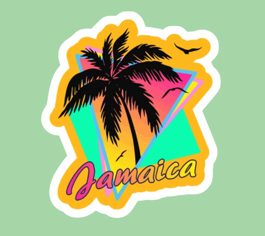 Jamaican Stickers for Tumblers, laptops, Tablets Vinyl Sticker, Die CuMade with printed vinyl, these stickers are waterproof with a glossy finish. Use them with ease on anything from laptops to water bottles. And thanks to the high quaWatchamaknJamaicanWatchaMaknJamaican