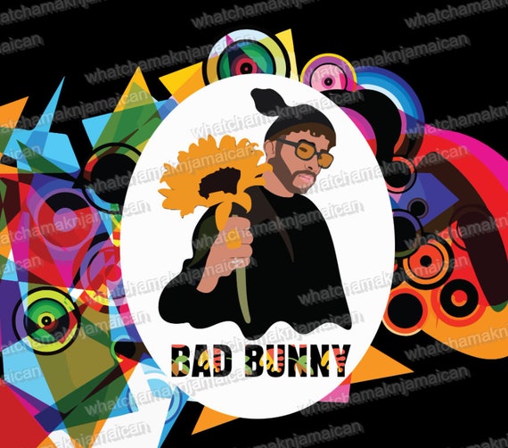 Bad Bunny 20oz & 30oz Skinny Tumbler Wrap | Bad Bunny PNG Sublimation Tumbler Template |JPEG | Bad Bunny un verano sin ti | Bad Bunny Gift - WatchaMaknJamaican