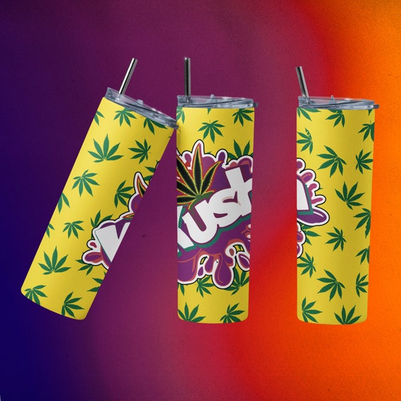 Weed Tumbler | Kush Weed 20oz & 30oz Skinny Tumbler Wrap | Weed Gift PNG Sublimation Tumbler Template |JPEG | Kush Tumbler Wrap - WatchaMaknJamaican