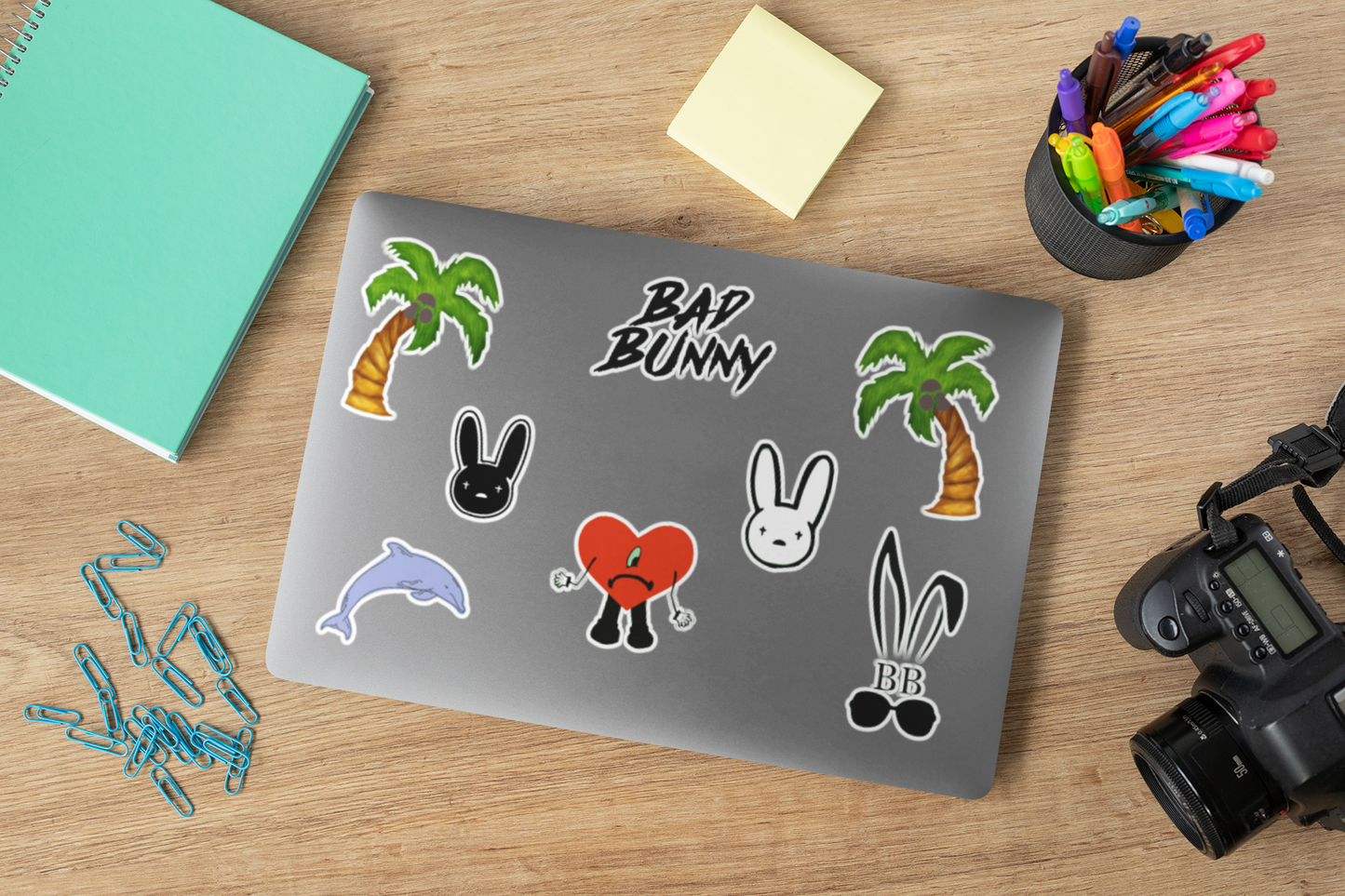 Bad Bunny Stickers for Tumblers, laptops, Tablets | Decal Stickers, ViMade with printed vinyl, these stickers are waterproof and dishwasher safe. Use them with ease on anything from laptops to water bottles. And thanks to the high qualWatchamaknJamaicanWatchaMaknJamaican