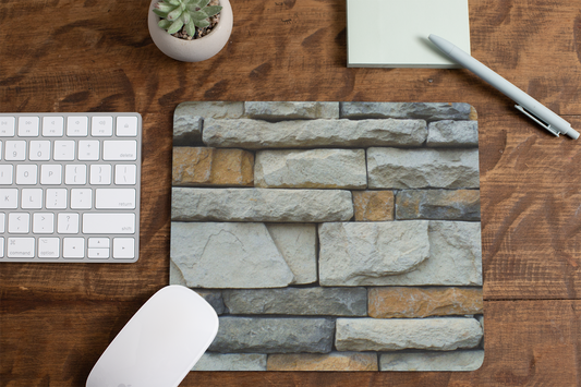 Brick wall  Mousepad For Office | Gaming | School. Mousepad for Laptop and Desktop - WatchaMaknJamaican