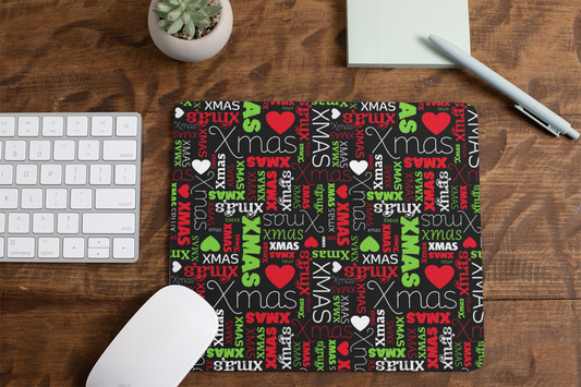 X Mas Mousepad Anti-Slip Mouse Pad For Office | Gaming | School. Mouse pad for Laptop and Desktop
