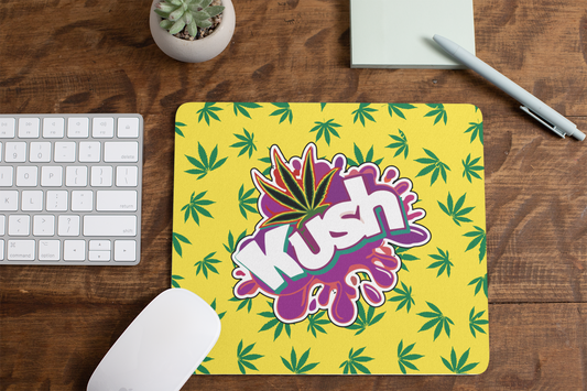 Kush Weed Mousepad For Office | Gaming | School. Mousepad for Laptop and Desktop