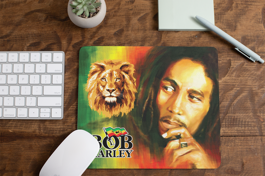 Bob Marley Mousepad For Office | Gaming | School. Mousepad for Laptop and Desktop